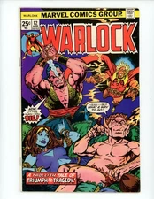 Warlock #12 1976 Marvel Comics FN Comic Book Origin Pip Troll