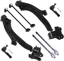 8PCS CRV Control Arm Kit Sway Bar Tie Rod For 2007-2011 Honda CR-V Japan Built