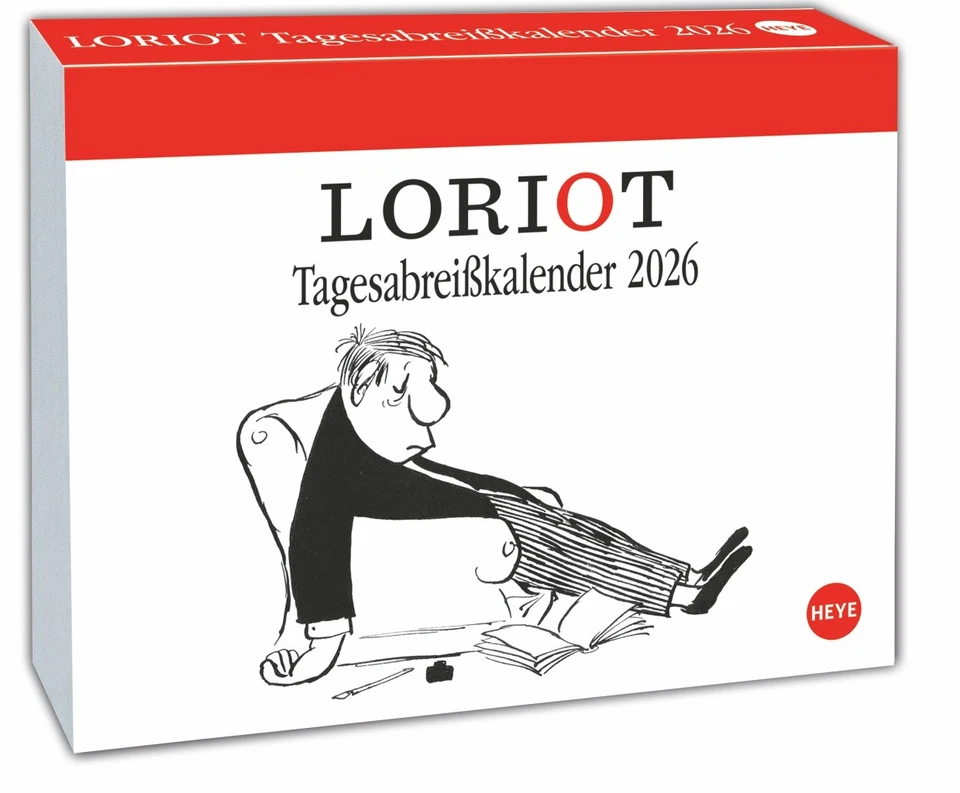 ATHESIA KALENDERVERLAG GMBH Kalender 2026 Loriot Tagesabreißkalender Athesia-Verlag