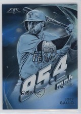 2019 Topps Fire Maximum Velocity Blue Chip Joey Gallo #MV-1 0t2