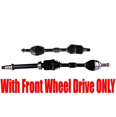 Front Complete CV Axles Front Wheel Drive Only Toyota Highlander 3.5 2014-2016