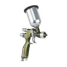 BINKS 1466-12HV-C1S HVLP Spray Gun,Medium,Gravity,4 oz. 32KL81
