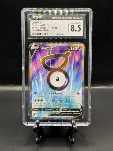 Unown V graded CGC 8.5 for sale on eBay