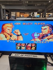 Art of Fighting Neo Geo MVS SNK 100% Authentic Tested SECURITY SEAL US SELLER #2