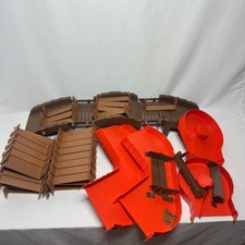 1980's Vintage Schaper Stomper 4 X 4 Wild Country Track Set No Truck Parts READ