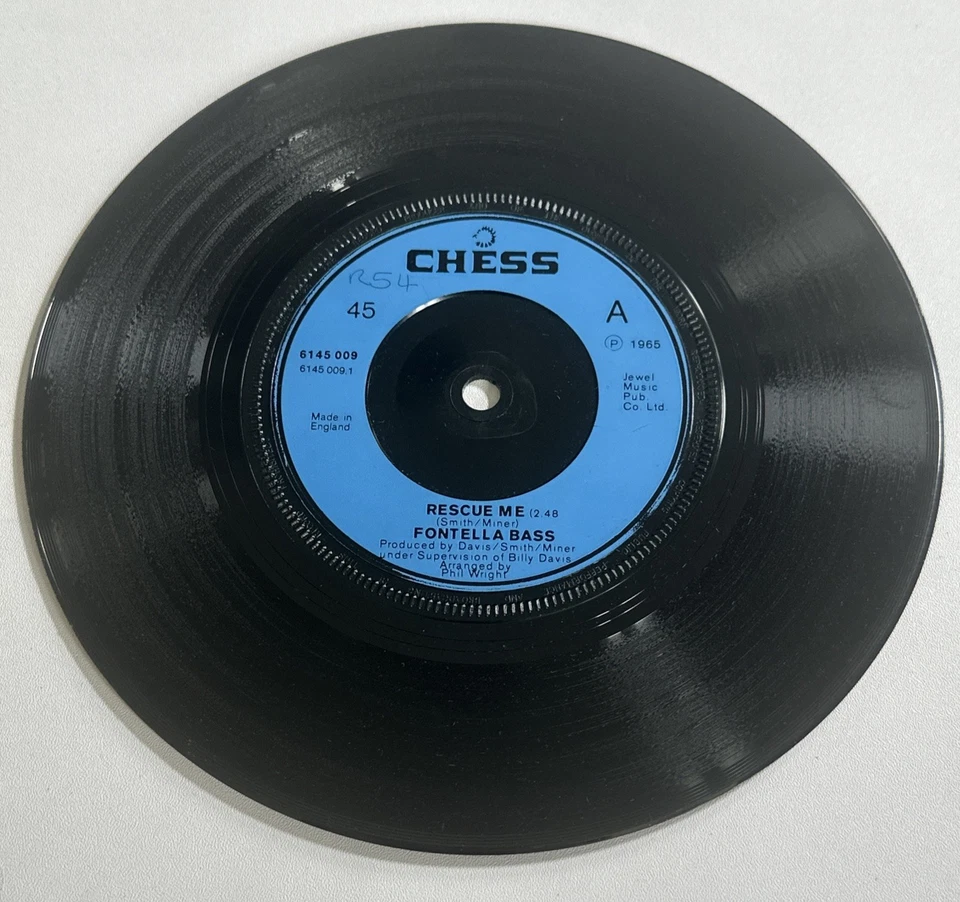 Fontella Bass - Rescue Me / Soul Of Man - Classic Soul 7" Vinyl Northern VG+ / M - Image 2 of 4