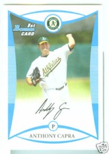 Anthony Capra Oakland 2008 Bowman Draft Prosp...