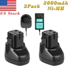 For Dremel 757-01 Rotary Tool 7700-01 7700-02 3.0Ah 7.2V Ni-Mh Battery /Charger
