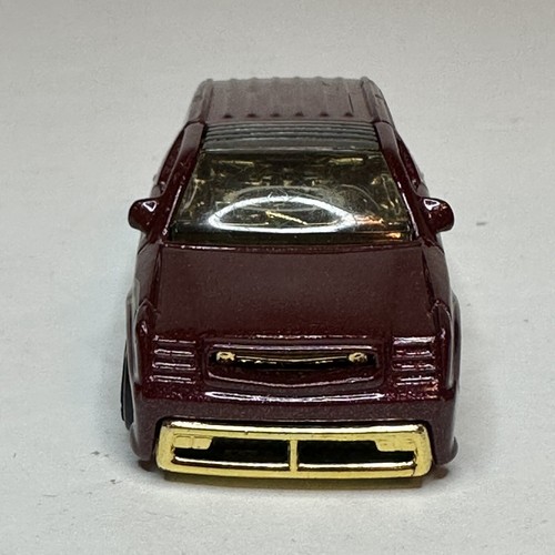 Hot Wheels 2003 First Editions Boom Box Metallic Maroon Black Flames 23/42 Loose - Picture 2 of 12