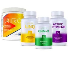 ACTIVZ TRIFECTA (GNMX,  LINQ , OPTIMEND) + AI...