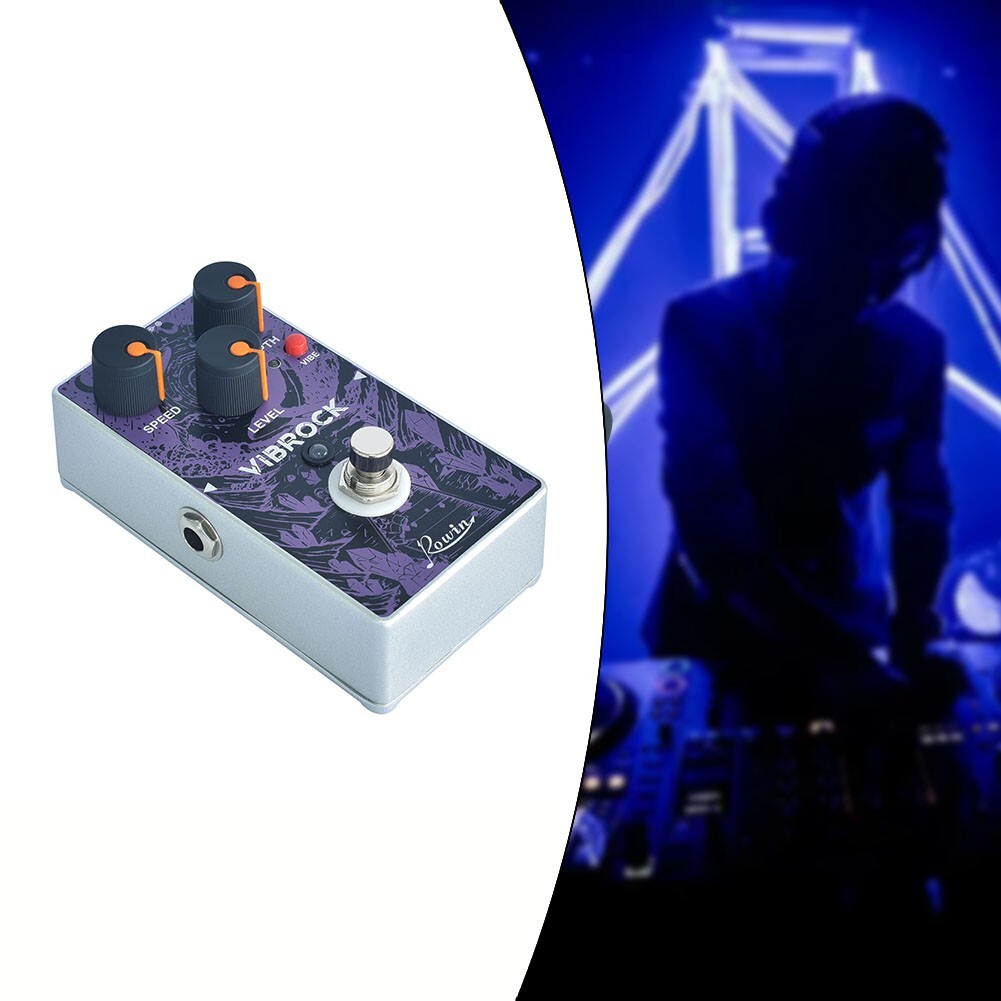 Rowin Vibe Chorus TremoloPedal formen Sie Ihren Sound Entdecken Sie
