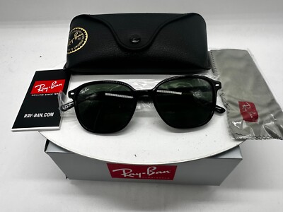 Ray-Ban Sunglasses RB2193  901/31 Black Frame G-15 green Lens Unisex Glasses