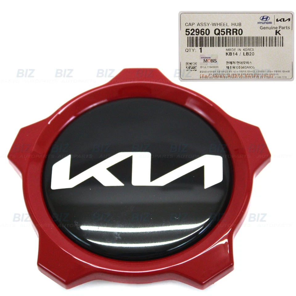 Genuine 4PCS Wheel Center Caps for 2022-2024 Kia Forte 52960-Q5RR0 Foto 3 de 4
