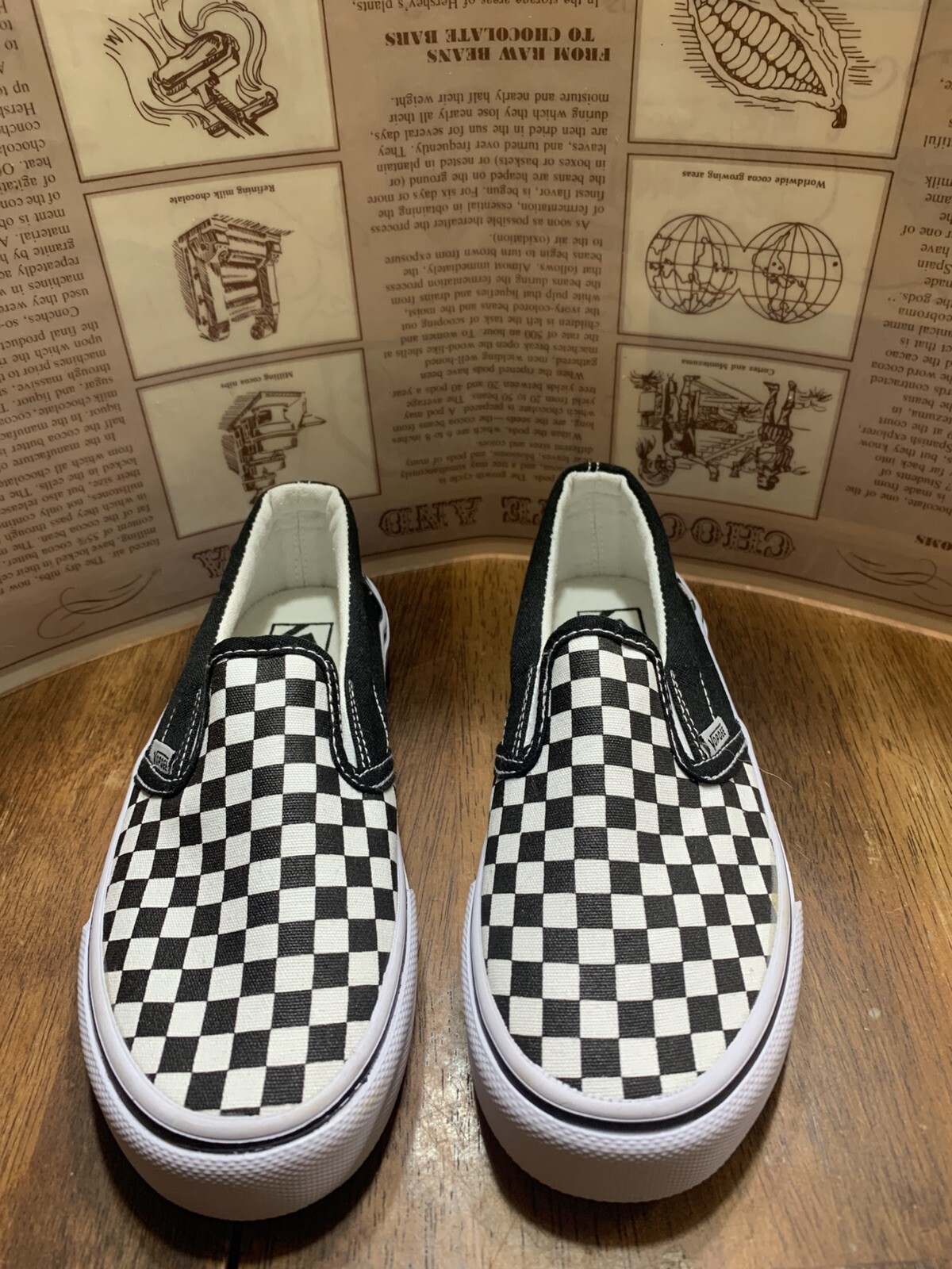 SAOLA Scarpe dirigibile Opoee a scacchi taglia 1 5 bambini Stati Uniti scarpe da ginnastica slip on nuove