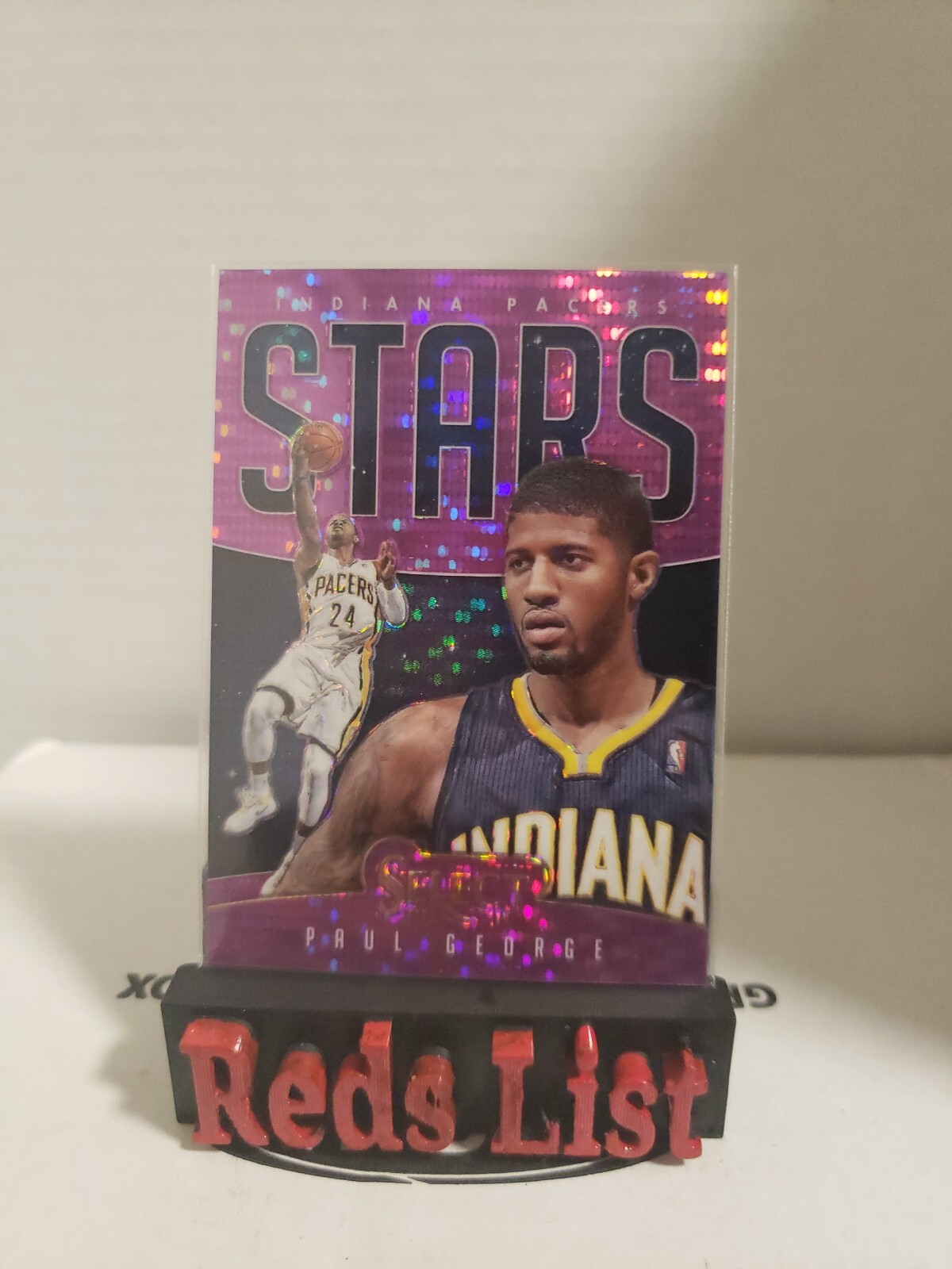 2013-14 Panini Select Stars Purple Prizm 51/99 Paul George #9 Clippers