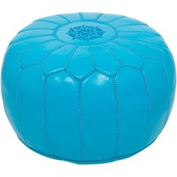 Maison De Marrakech / Beautiful Tuquoise Blue Moroccan Pouf Pouffe Cover Maison De Marrakech / Beautiful Tuquoise Blue Moroccan Pouf Pouffe Cover