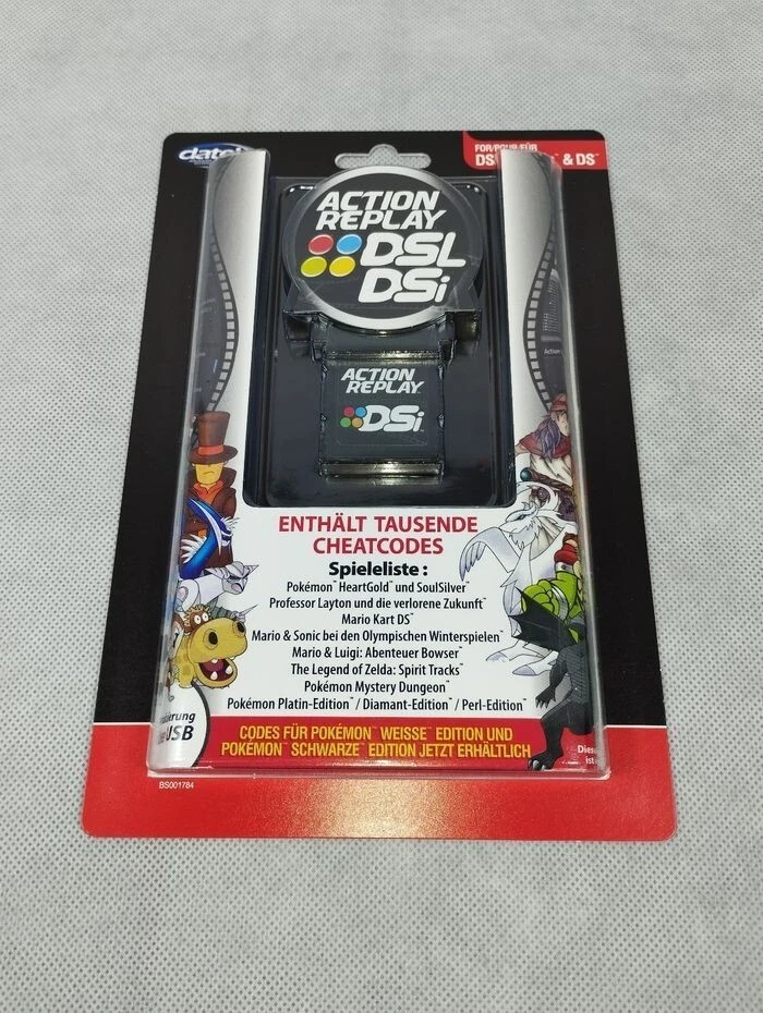 Action replay code de triche pokémon zelda mario Neuf Nintendo DS DSI DSLITE