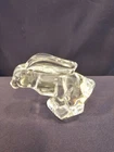 New Steuben Glass Hare - Signed Hand Cooler - #383 / 1300