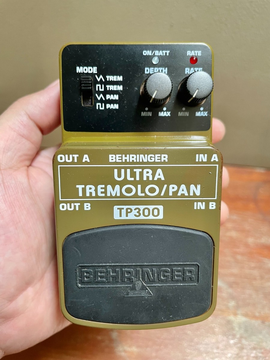 Behringer TP300 Tremolo Guitar Effect Pedal 4033653052535| eBay