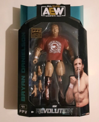 AEW Bryan Danielson #01 Figure PPV Limited Edition Pay Per View Revolution  
