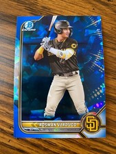2022 Bowman Draft Sapphire ROSMAN VERDUGO #BDC-161 Base Refractor Prospect