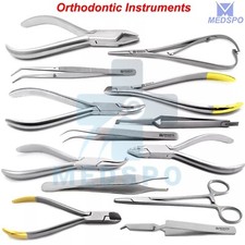 Orthodontic Bracket & Braces Placing Removing Adjusting Pliers Dental Surgical