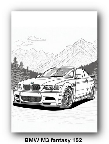 BMW M3 - 40 different CAR POSTER PRINT IMAGE A3 A4 or DIGITAL E30 E46 E36 E90 E9 - Picture 108 of 134