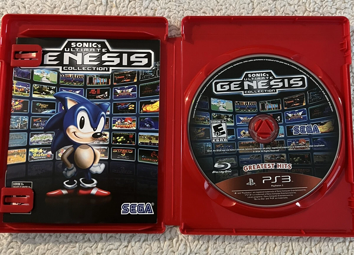  Sonic's Ultimate Genesis Collection (Greatest Hits) -  PlayStation 3 : Sega of America Inc: Video Games