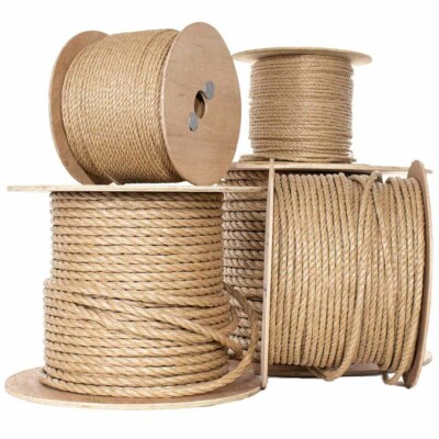 UnManila Polypro Rope by Golberg - All Purpose Cord for Landscaping, Dock Rope