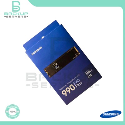 MZ-V9S2T0 Samsung 990 EVO Plus 2TB PCI-e 5.0 NVMe M.2 Internal SSD