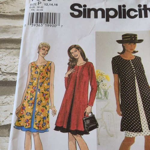Simplicity Misses Kleid 7508 Gr. 12 14 16 UCFF - Bild 2 von 7