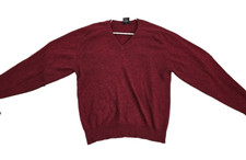 Clan Douglas Nordstrom Sweater Mens Large Red Scottland 100 Cashmere Scotland