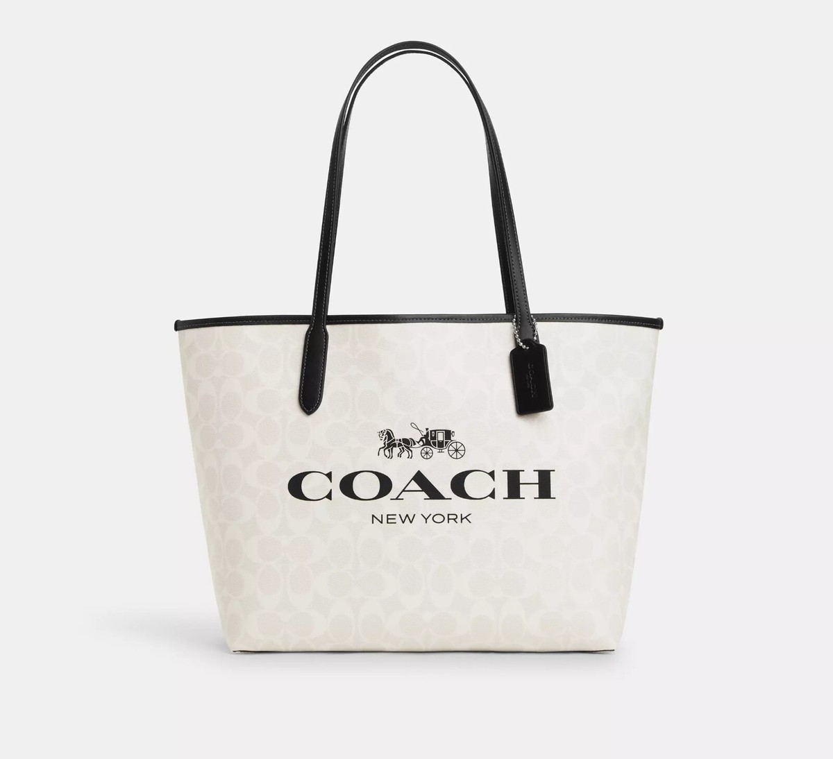 トートバッグ [COACH] City Tote COACH® Outlet | City Tote Bag In Signature Canvas