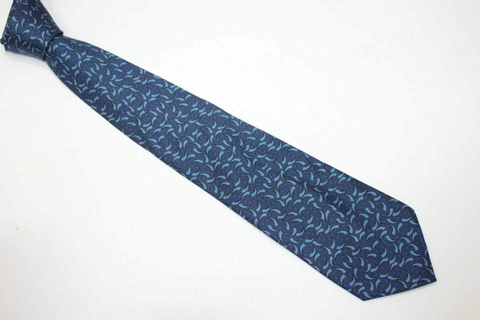 Corbata de seda NAZARENO GABRIELLI Hecha en Italia F71573 Foto 2 de 4