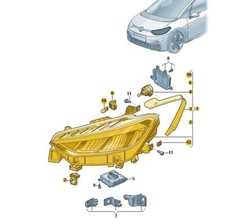 Original LED Scheinwerfer vorne rechts VW ID.3 10B941030A Neu