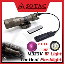 M323V IR Flashlight 500 Lumen White LED Light and IR Infrared Output Light SOTAC