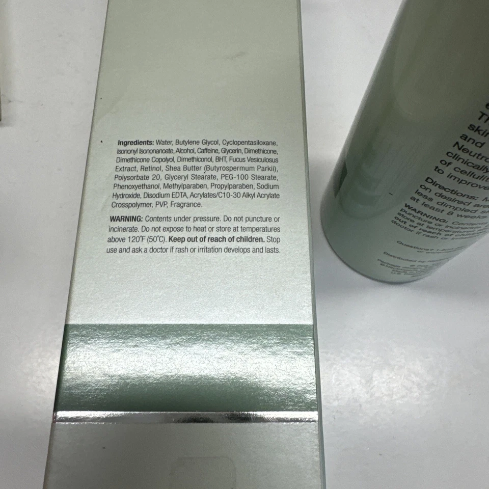 Tratamiento anticelulítico Neutrogena cafeína algas retinol 5 oz descontinuado. Foto 3 de 3