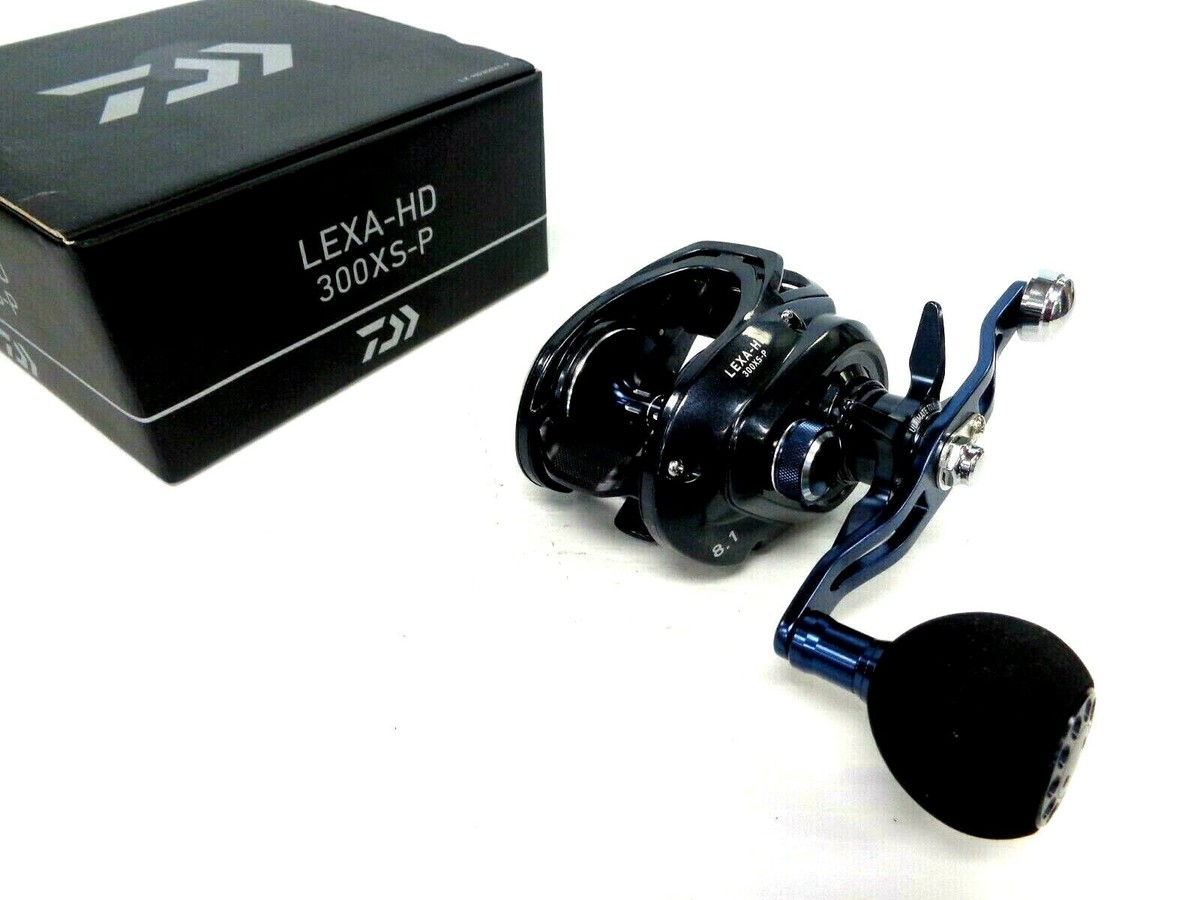 Daiwa Lexa HD 300XS-P Baitcasting Reel 8.1:1 Ratio - Right Handed