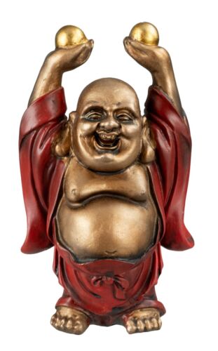Statue Bouddha Chinois rieur  - Figurine en Resine  - 405 - Zdjęcie 1 z 8