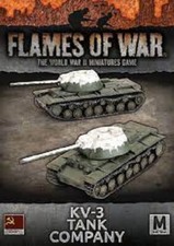 Flames of War - Soviet KV-3 Tank Company SBX82