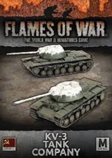 Flames of War - Soviet KV-3 Tank Company SBX82
