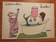 Illustratore Mondaini (padre di Sandra Mondaini). Le frasi celebri N°1.