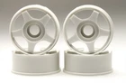 Rim 1:24 R34 Skyline 5-star white 8.5mm 4pcs spare part Mini-Z Kyosho MZ-13