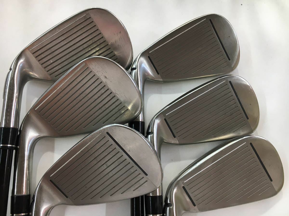 【美品】TaylorMade 2017年　M1クラブセット Golf Iron Set TaylorMade M1 2017 TM7-117 (R) 6pcs 5-P JAPAN