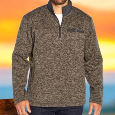 Eddie Bauer Warm Sweater Fleece Classic Fit Men's Size Medium