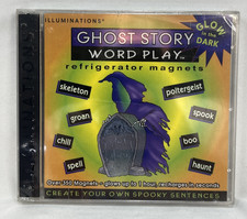 Ghost Story Word Play Glow in The Dark 350 Refrigerator Magnets Sealed New