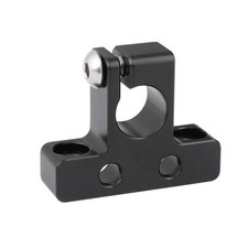 2318 15mm Single Rod Clamp 1/4"20 Unthreaded Mounting Points Adapter