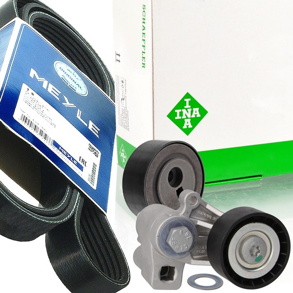 Meyle 6PK1740 Keilrippenriemen-Satz + Spanner FüR Scudo Jumpy Fiat Peugeot-image