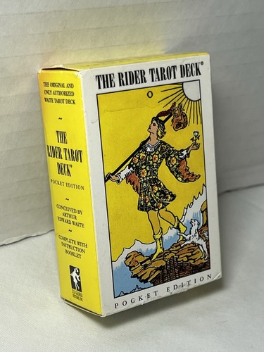 The Rider Tarot Deck Pocket Edition 1971 Waite Tarot Deck With Booklet Complete - Picture 2 of 9