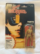 VTG 1980 The Legend of the Lone Ranger Tonto Action Figure Sealed MOC NOS